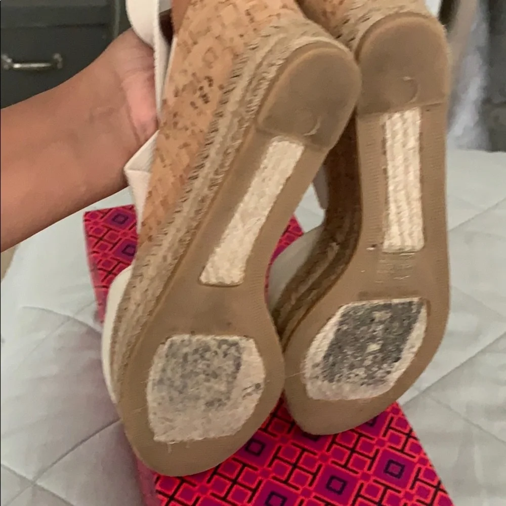 Tory Burch wedge espadrilles FITS SIZE 8 - Picture 3 of 3